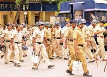 शहरात १६०० पोलिसांचा कडेकोट बंदोबस्त; शक्तिदेवी प्रतिष्ठापनेला कडक पहारा..